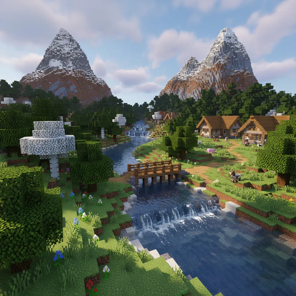 Realistic Minecraft Landscape | playscape