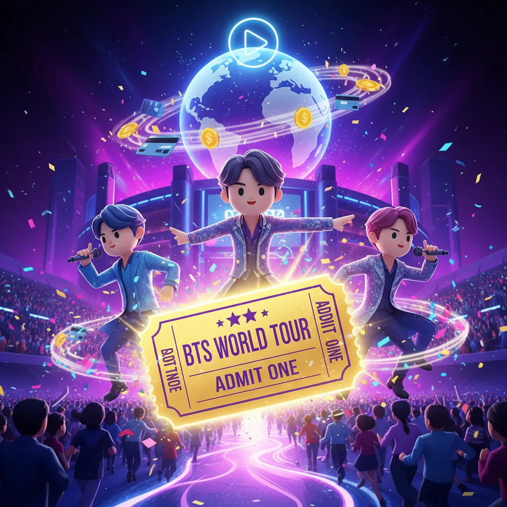 Bts World Tour Ticket Simulation | playscape